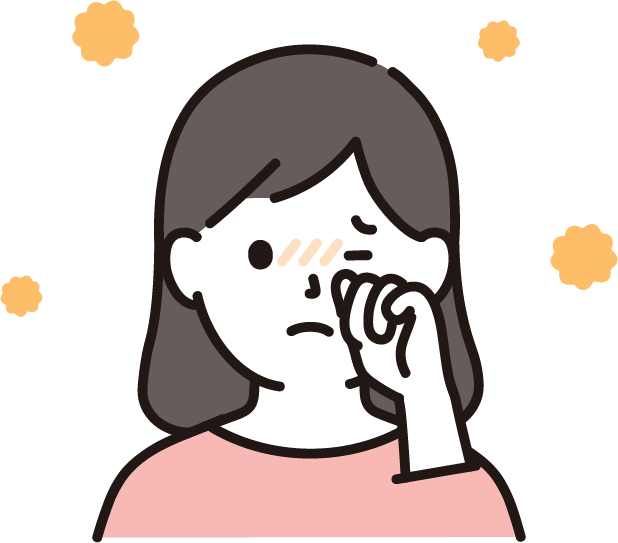 自分が花粉症かも…と自覚したのはどんな症状でしたか？