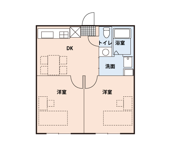 2DKってどうですか?【母子家庭、間取り】