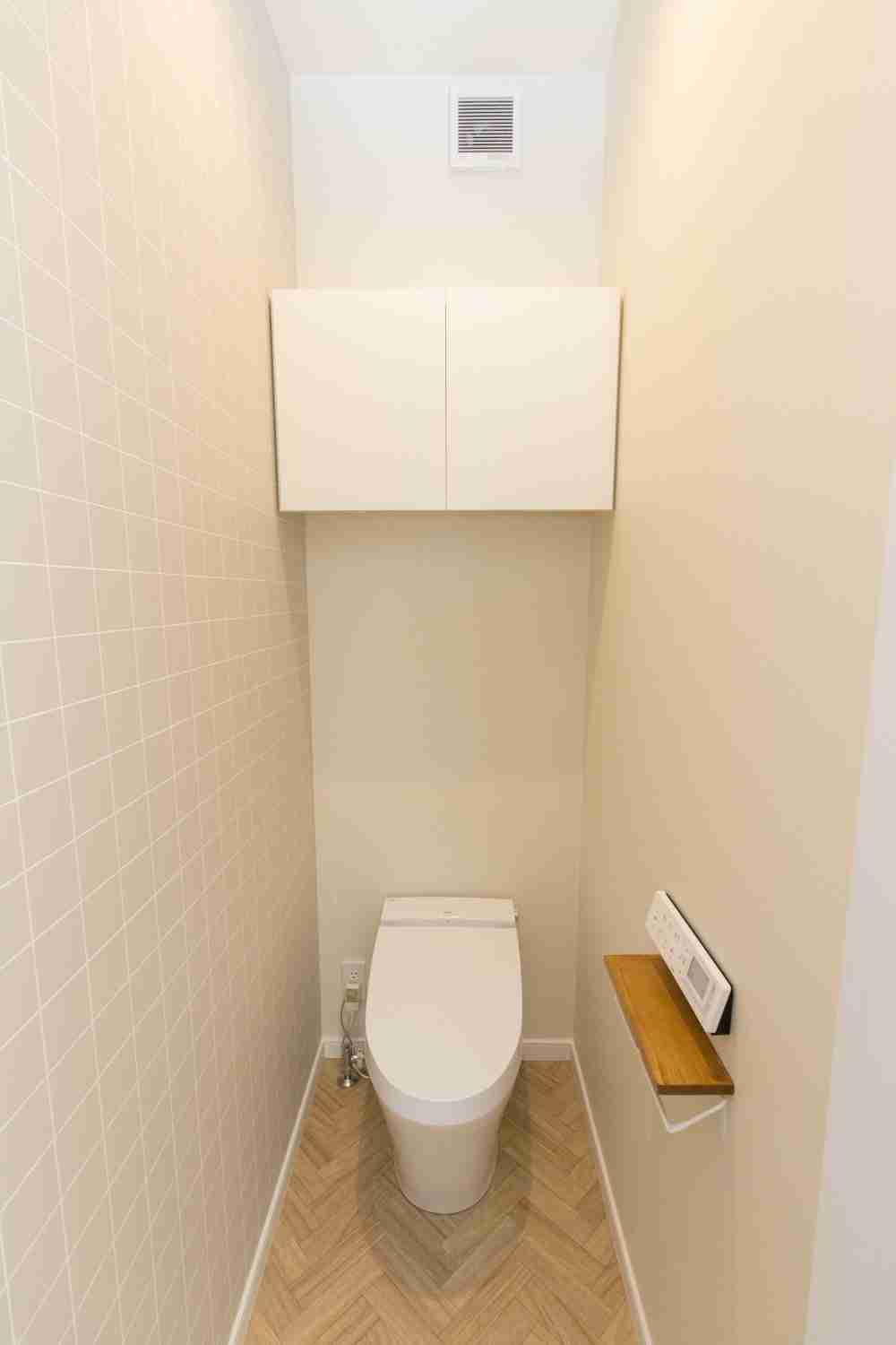 狭いトイレの清潔感