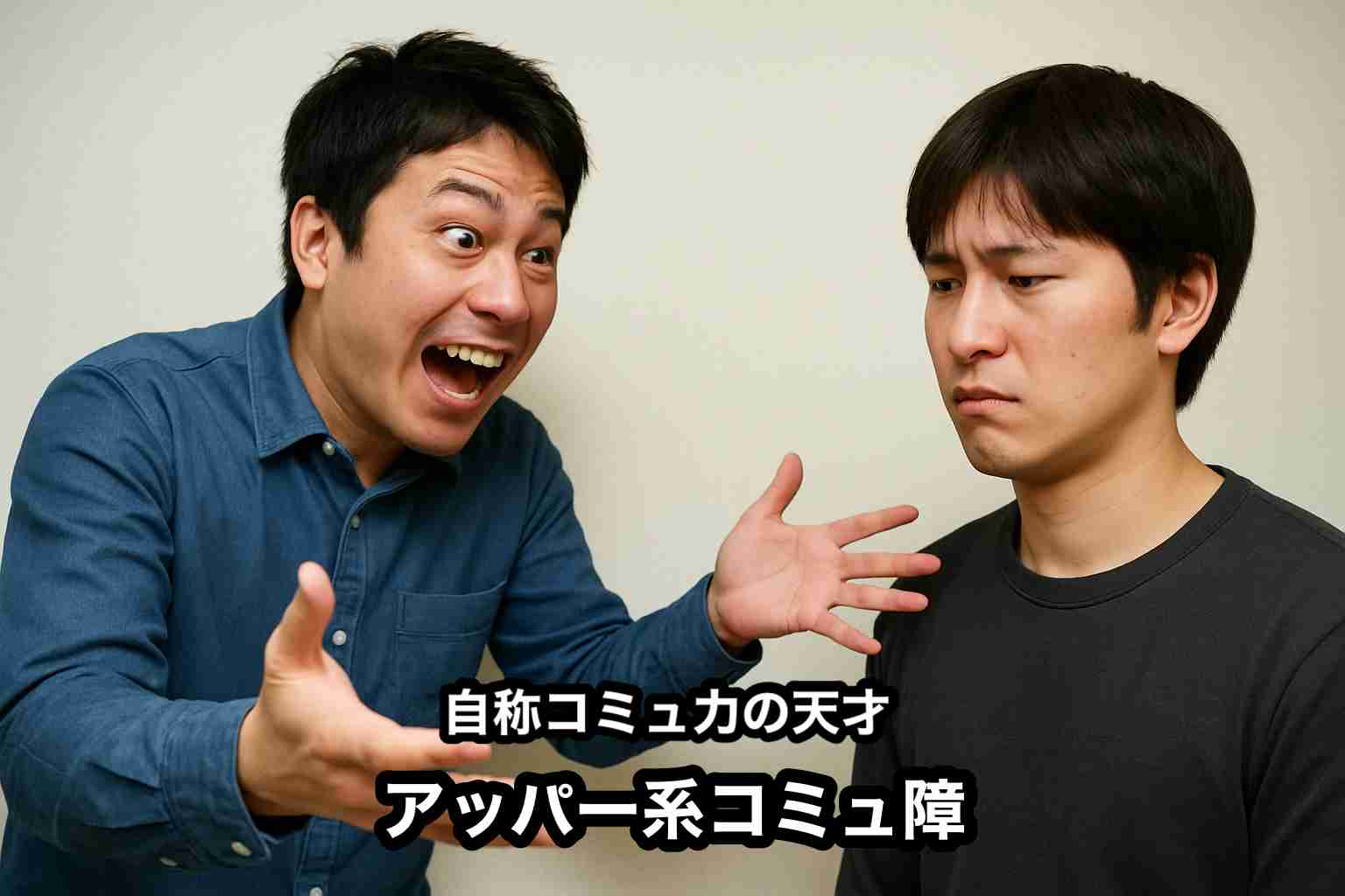 アッパー系コミュ障の人と関わるのが苦痛