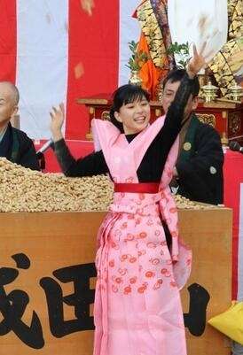 いろんな有名人の豆まきが見たい