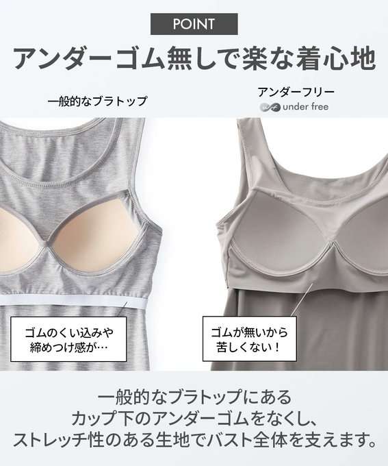 おばさんのブラトップ要望あるある「盛れなくていいから下から支えてくれ」「レースやちっさいおリボンいらん」→ブラデリス、グンゼなどおすすめ集まる