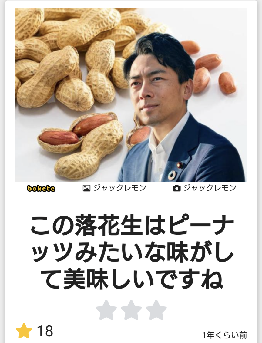 あまり貼られないけど好きな「bokete」の画像貼っていくトピPart21