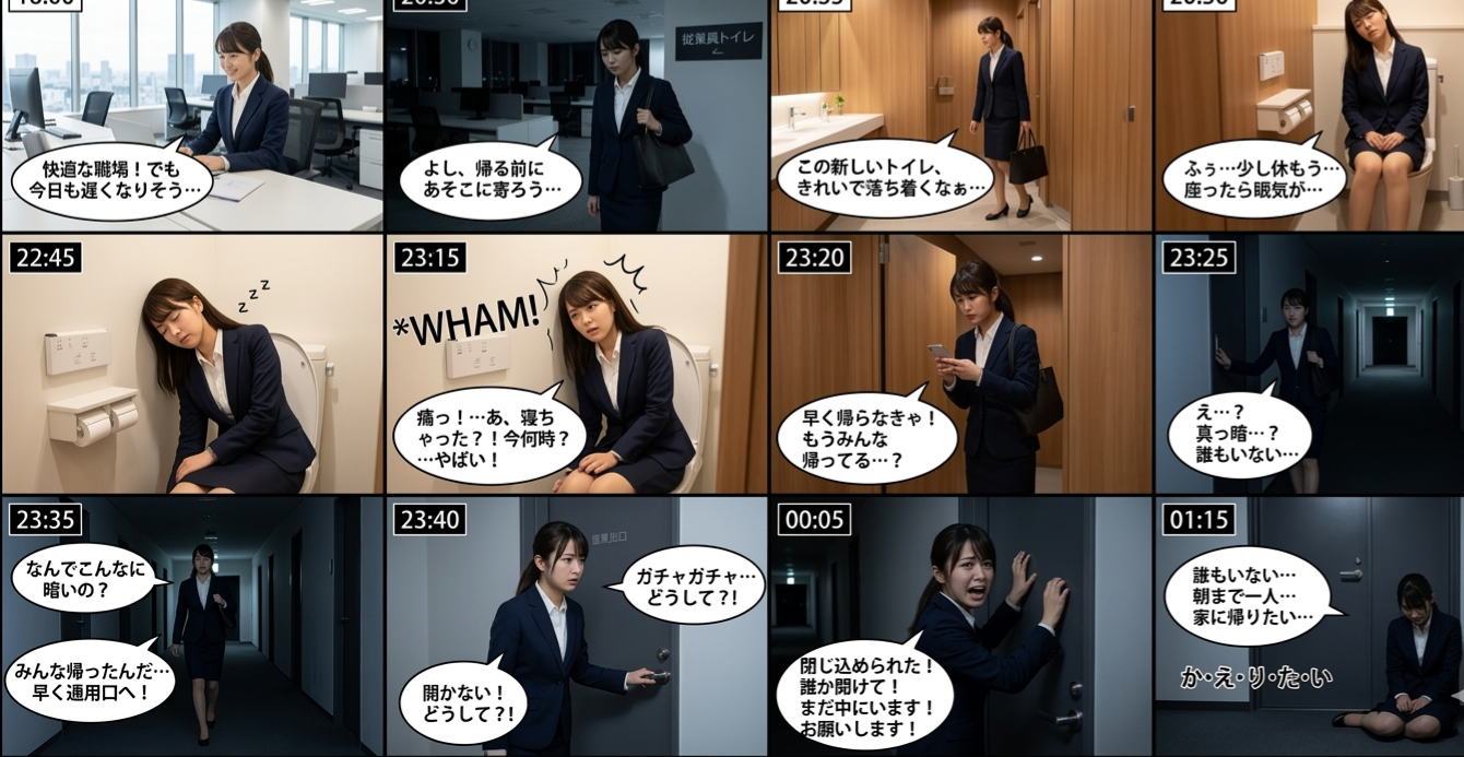 こんな場所で寝てしまった