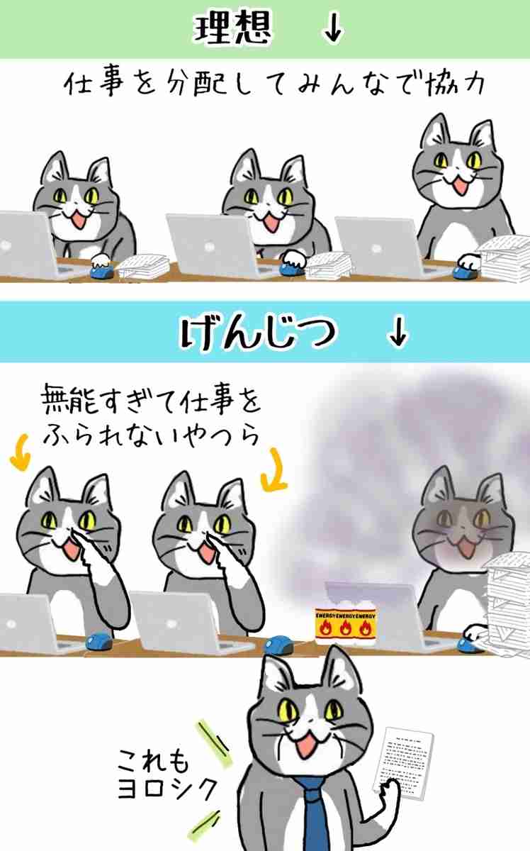 こちらに仕事を振ってくるお局