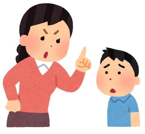 兄、または兄の子供を注意したい