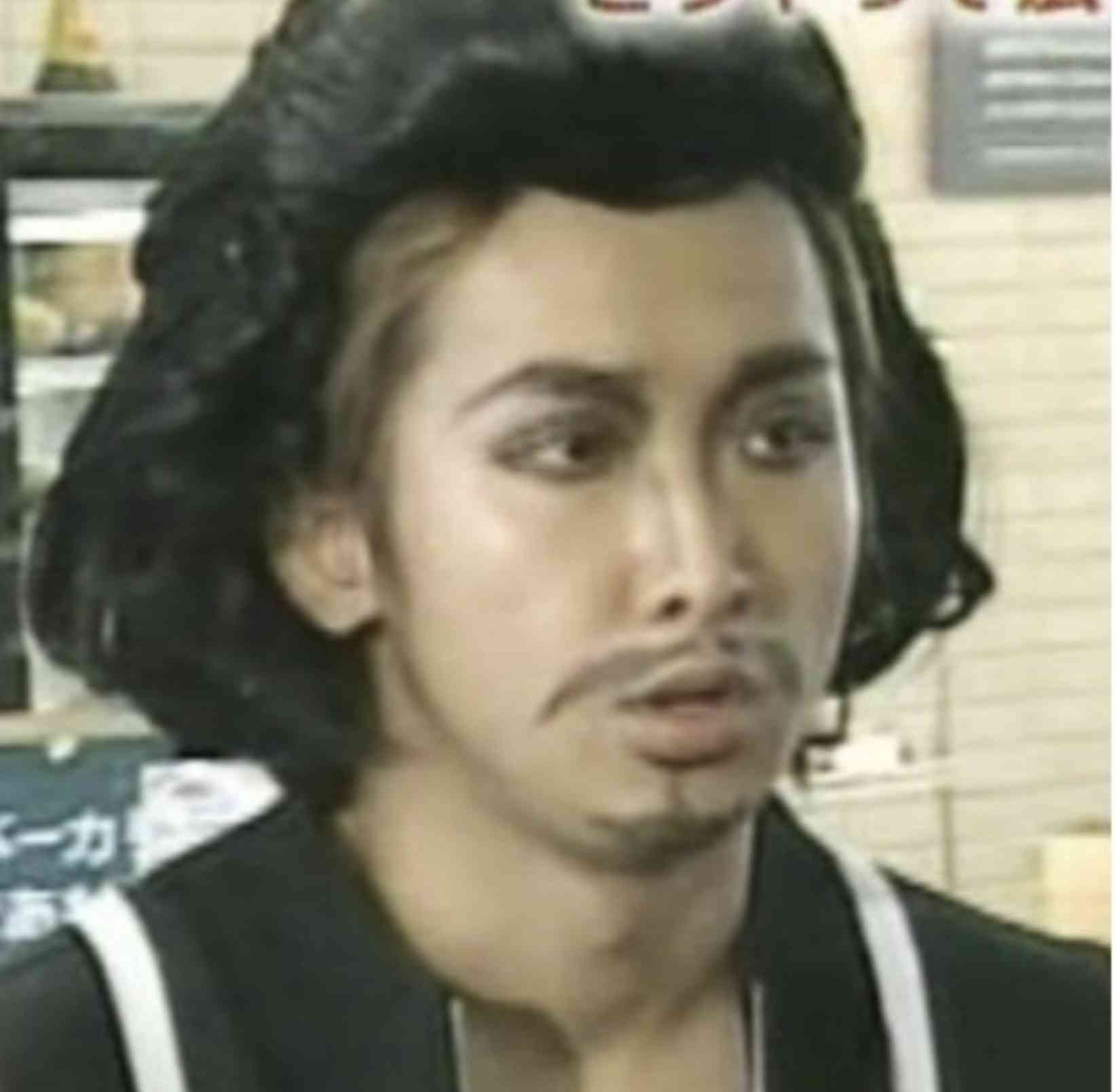 ウィッグでお洒落してる人