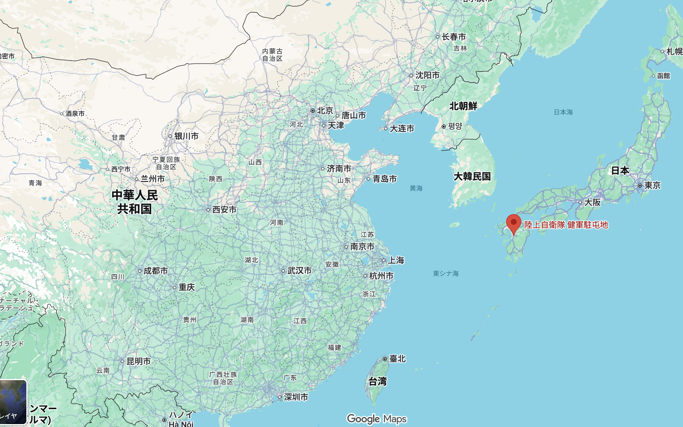 「反撃能力」長射程ミサイル熊本に搬入へ 早ければ8日深夜に