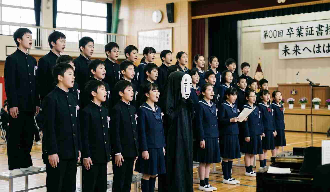 卒業式で何を歌いましたか？