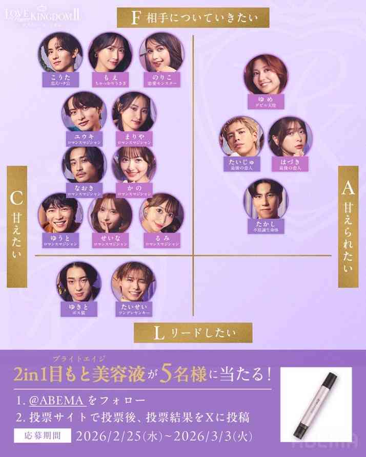 【2026年3月】ABEMA恋愛リアリティショー総合トピ