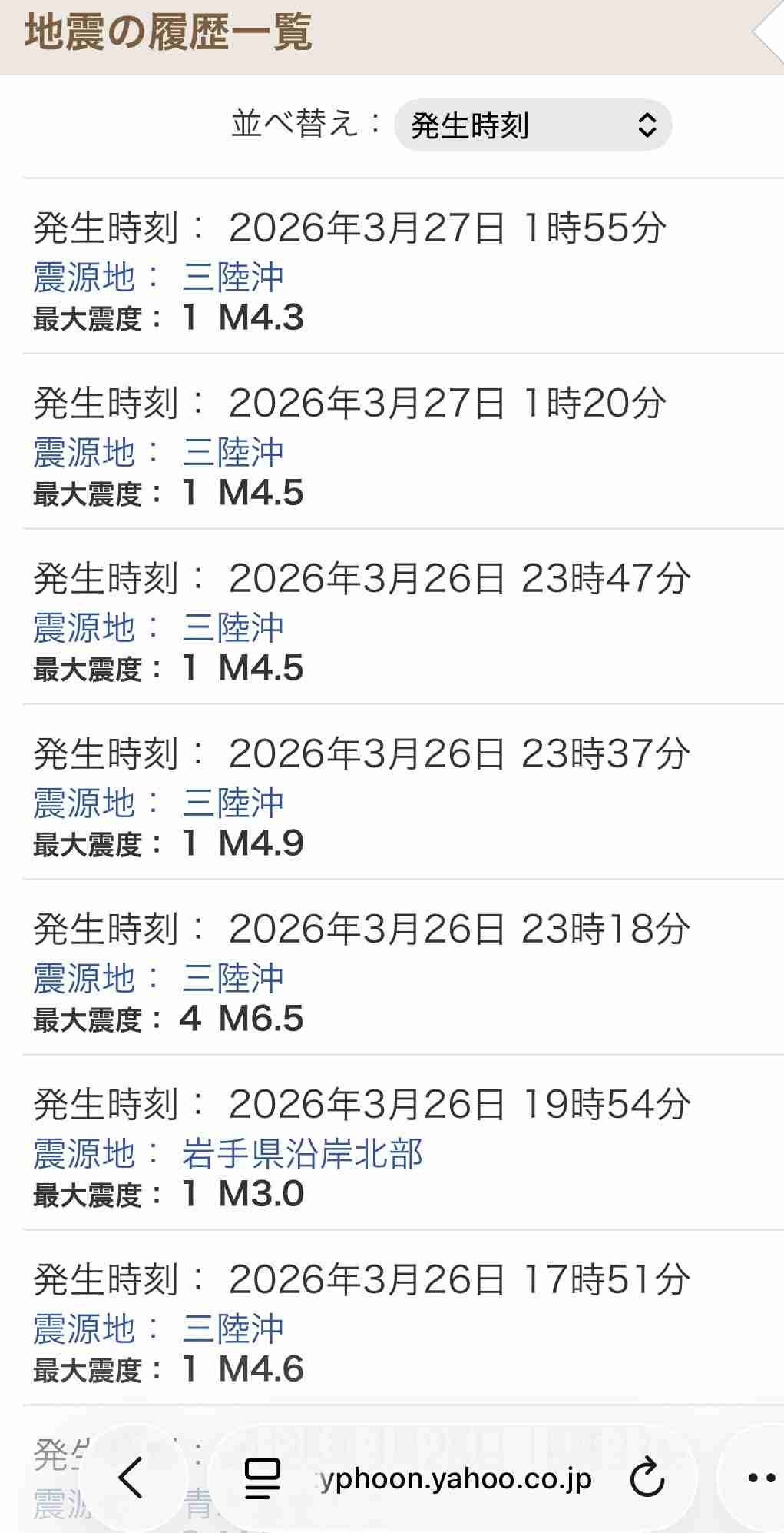 兵庫県南東部で地震 最大震度3 津波の心配なし 福岡県、佐賀県、熊本県でも最大震度3の地震
