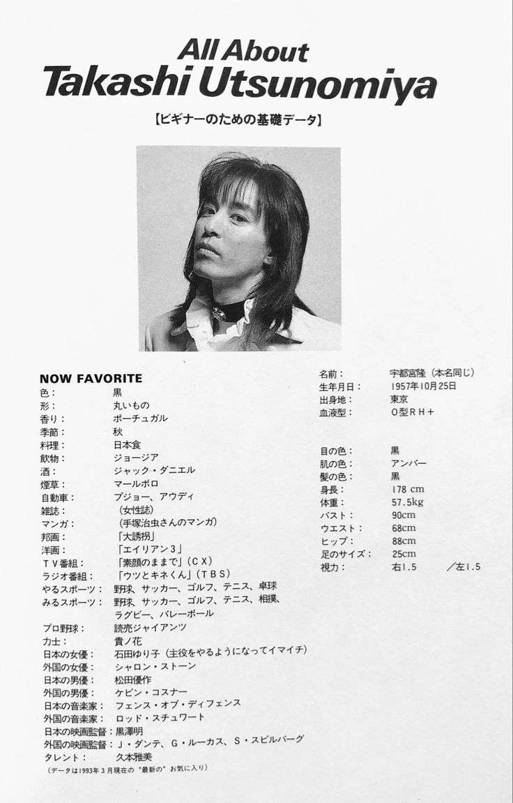 宇都宮隆さん語るトピ。