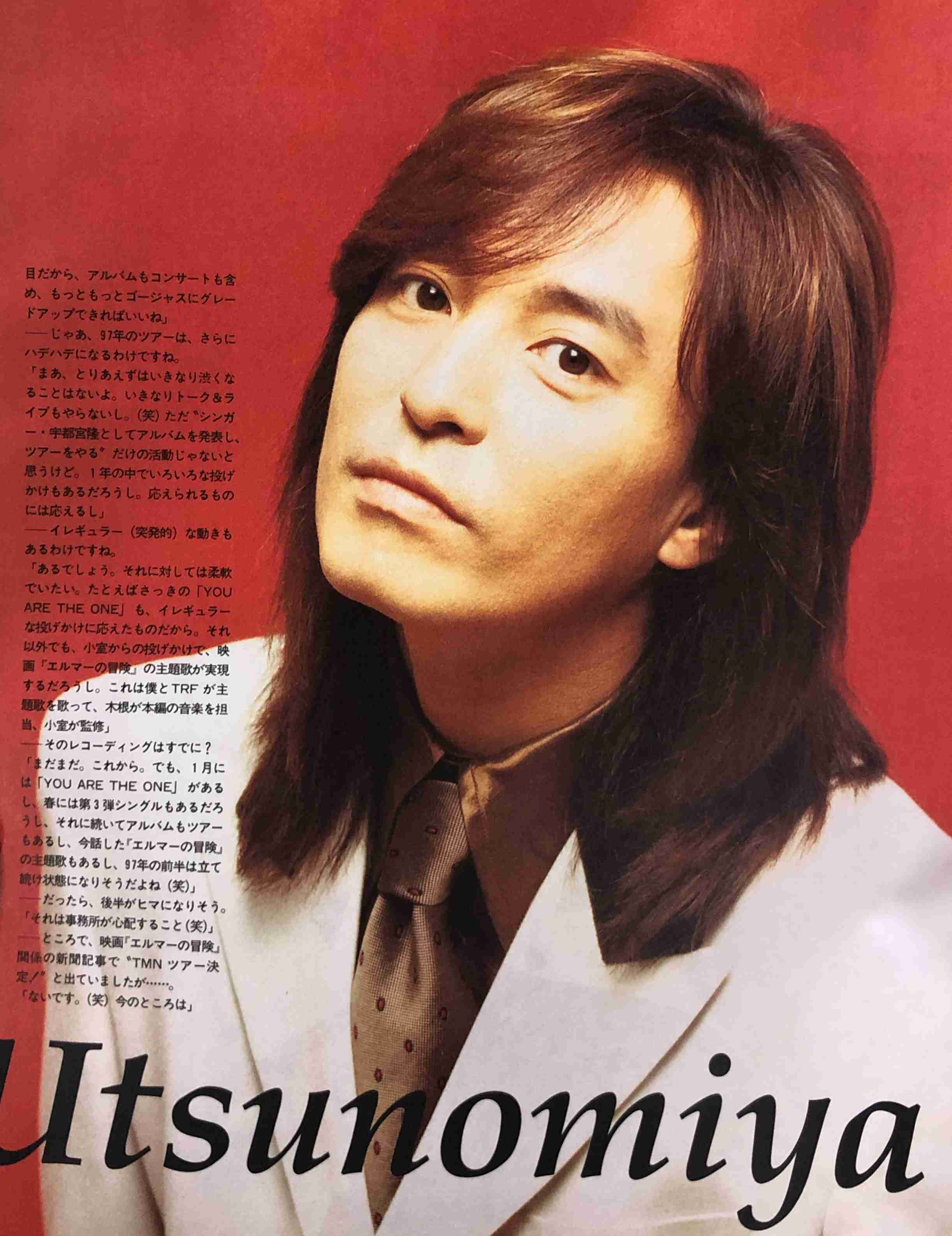 宇都宮隆さん語るトピ。