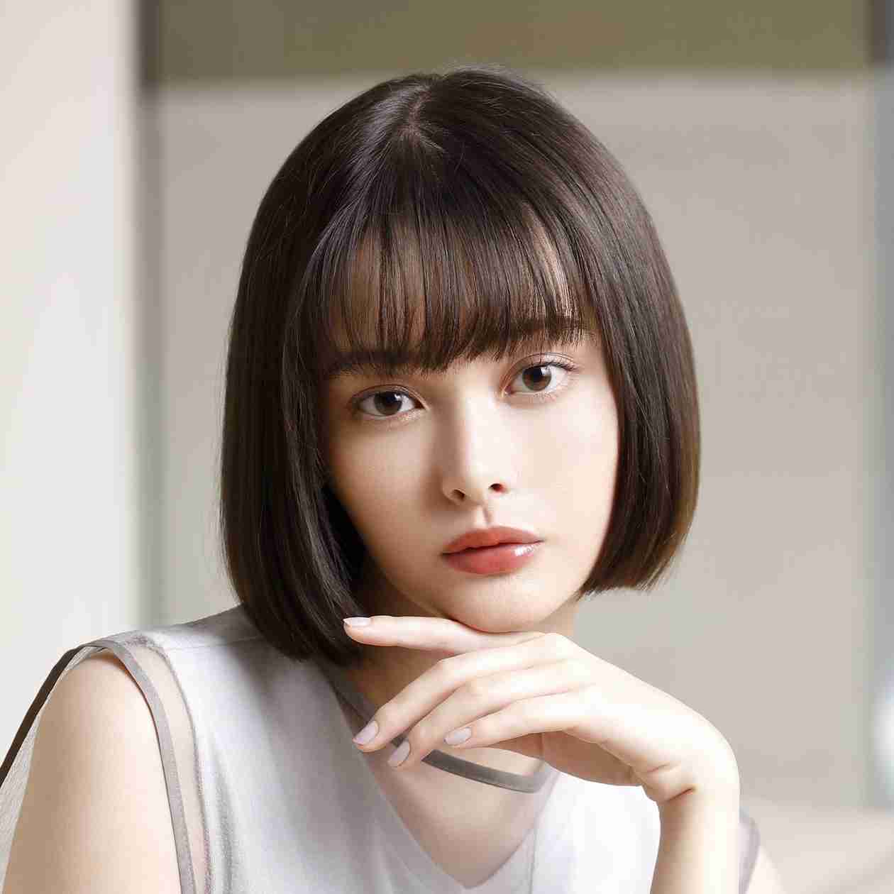 お人形さんみたいな顔