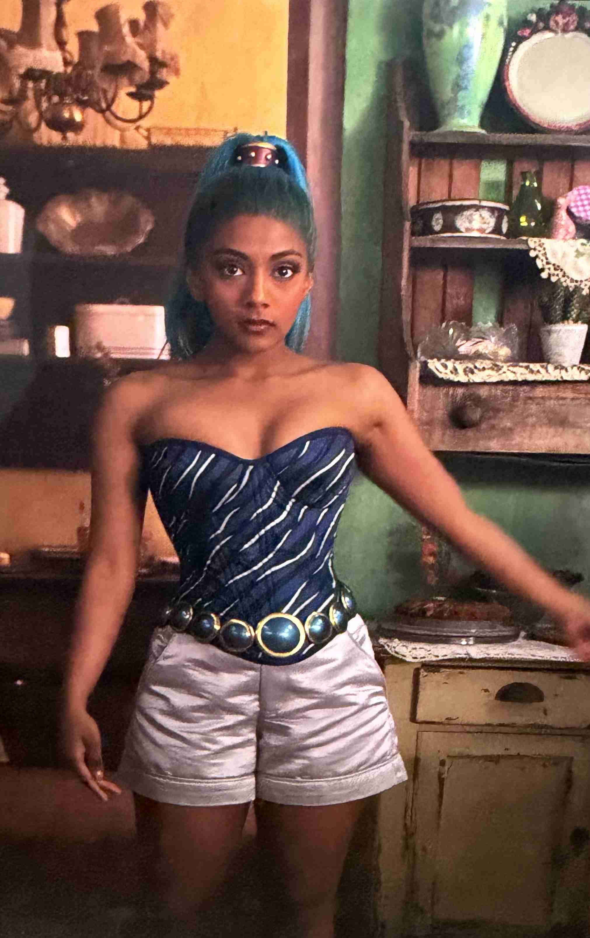 お人形さんみたいな顔