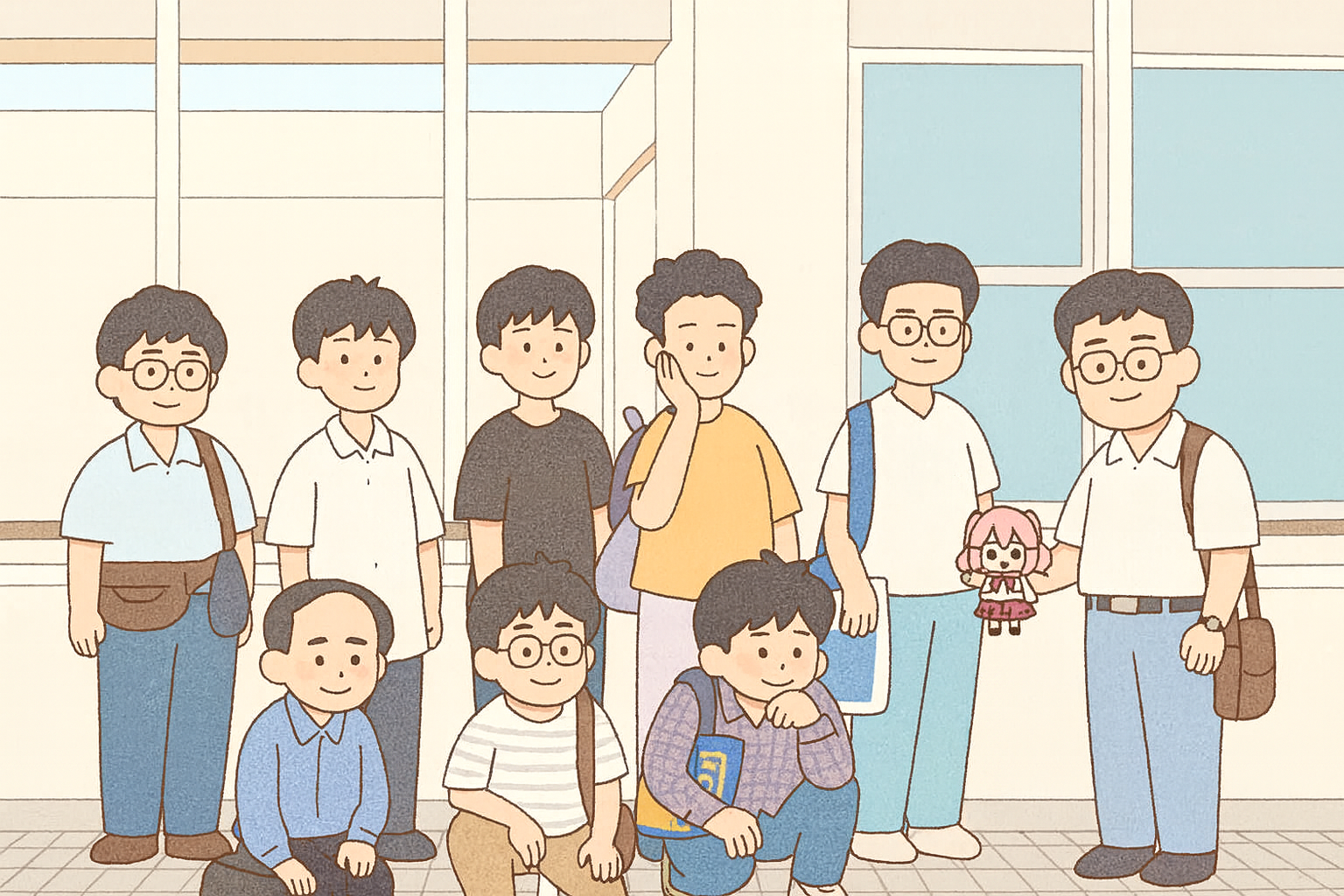 人生に男性がほとんどいない