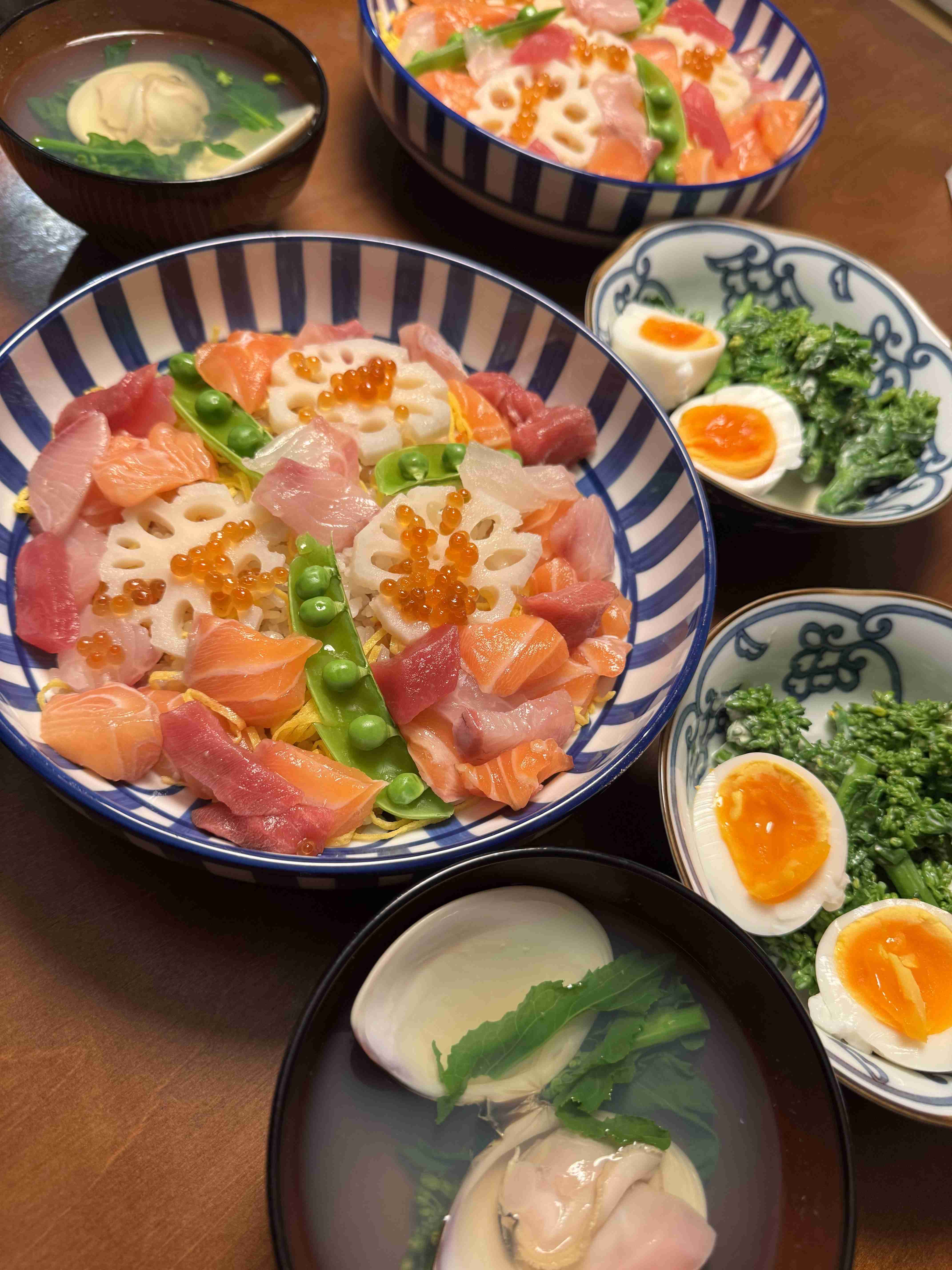 【今日は楽しい】ひな祭りメニュー