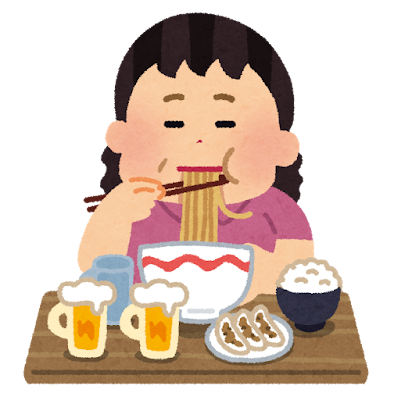 閉経前なのに、たまに生理前みたいな食欲