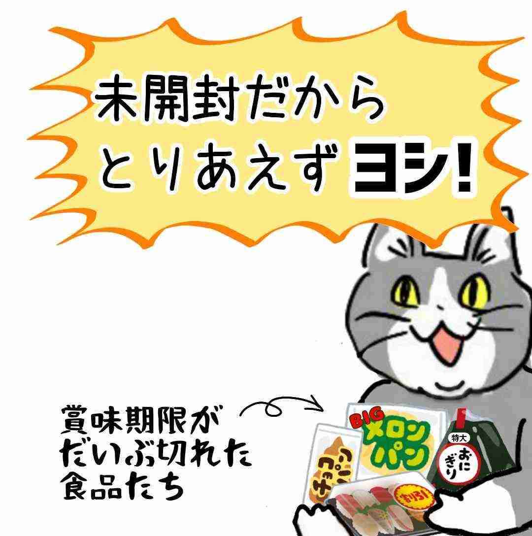 賞味期限切れの食品