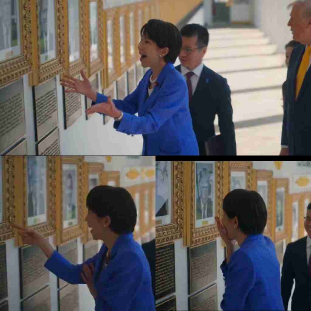 「わざわざ1枚目に」ホワイトハウスが公開した高市早苗首相の