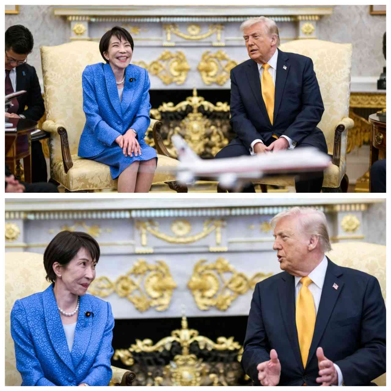 「わざわざ1枚目に」ホワイトハウスが公開した高市早苗首相の
