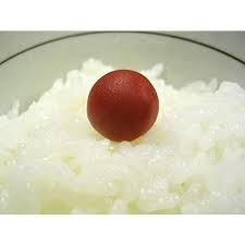 お弁当のご飯の上に梅干しが置かれていた部分が好きな人