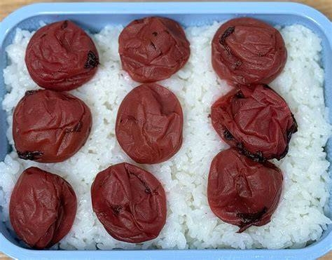 お弁当のご飯の上に梅干しが置かれていた部分が好きな人
