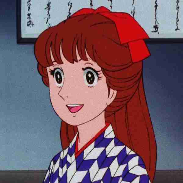 【漫画・アニメ】和服(着物)の美少女のキャラクター