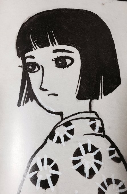 【漫画・アニメ】和服(着物)の美少女のキャラクター