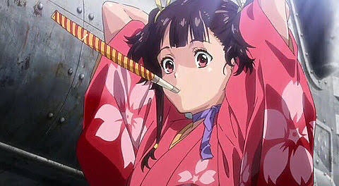 【漫画・アニメ】和服(着物)の美少女のキャラクター