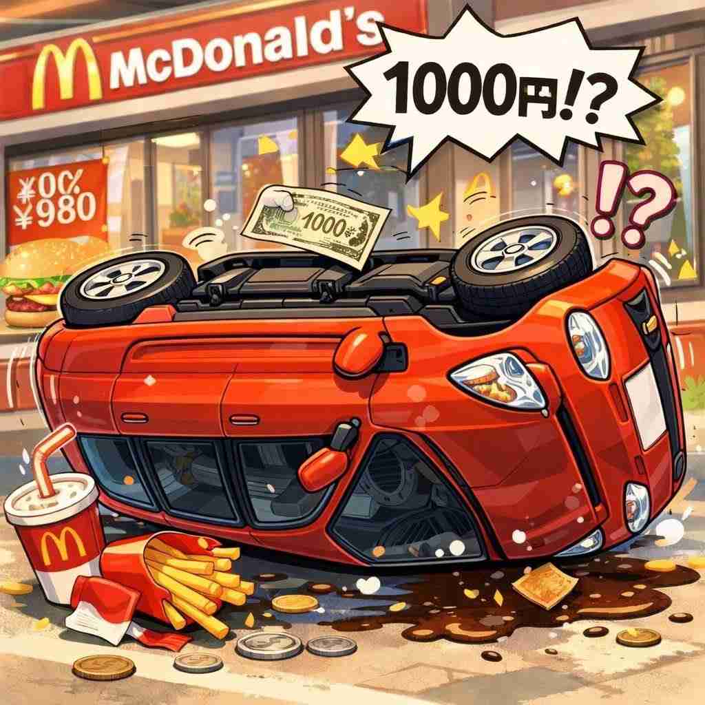 マック高すぎてビビった人
