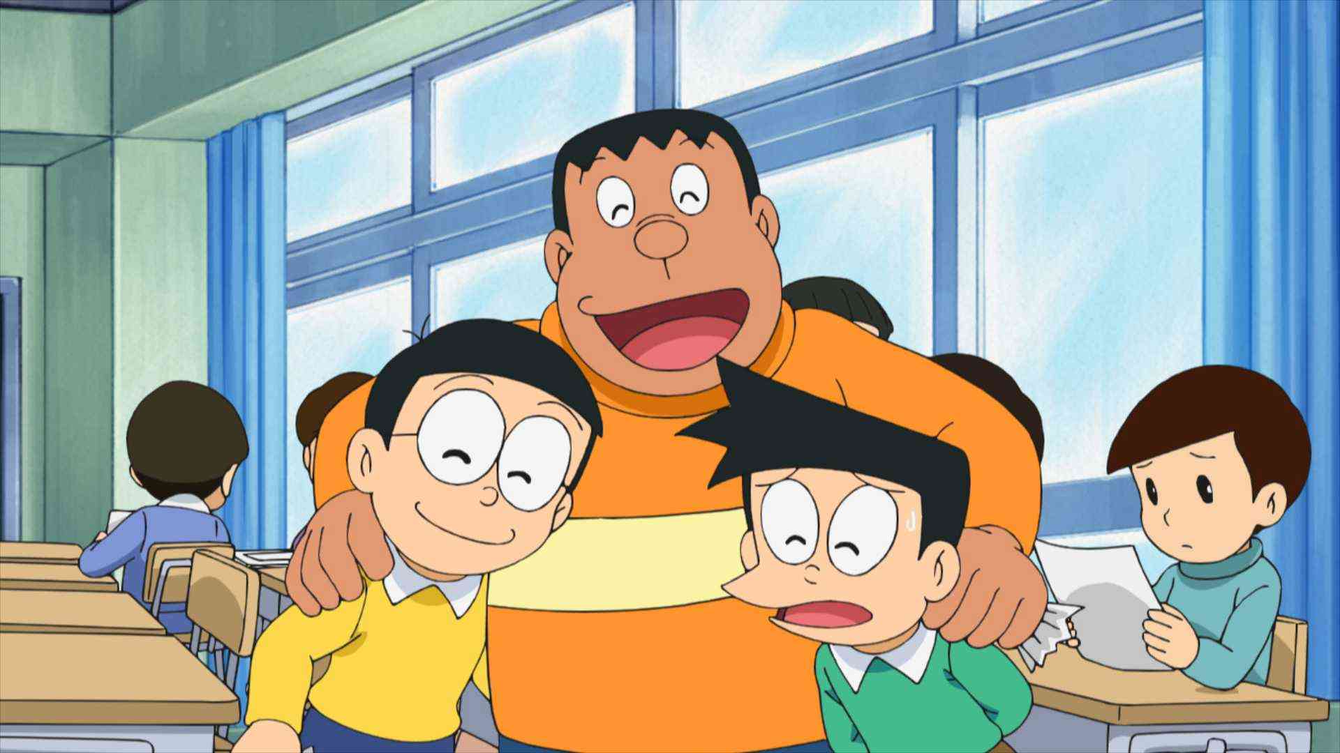 のび太って何でジャイアンとスネ夫と友達なんでしょうか？