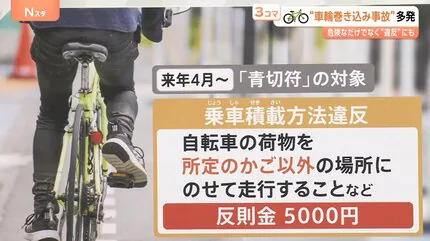 【青切符】自転車で「ハンドルに買い物袋ぶら下げ禁止」に批判殺到!「警察の反則金目当て」「カゴ付いてないのに」と言われてるけど、本当に守る必要あるんですか? 知らない人も多い“悲惨なリスク”