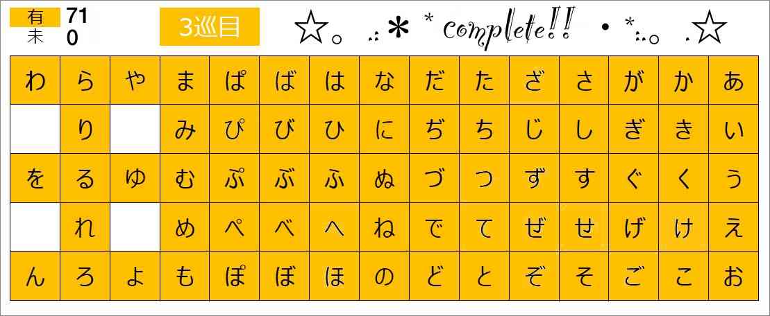 五十音、全部版権キャラで埋めよう【お絵描きトピ】