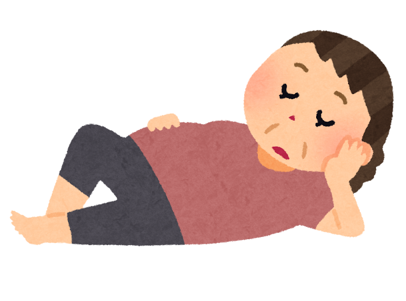 おばさんの睡眠事情