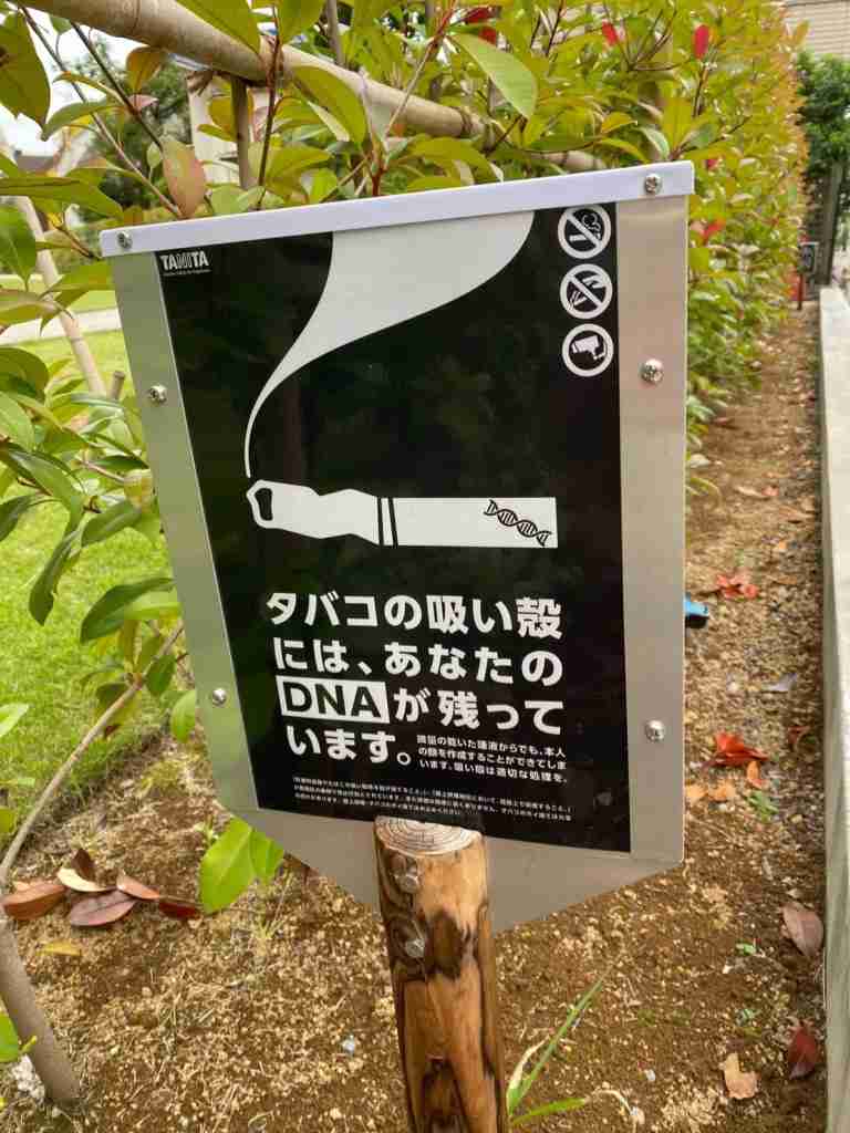 たばこのポイ捨て