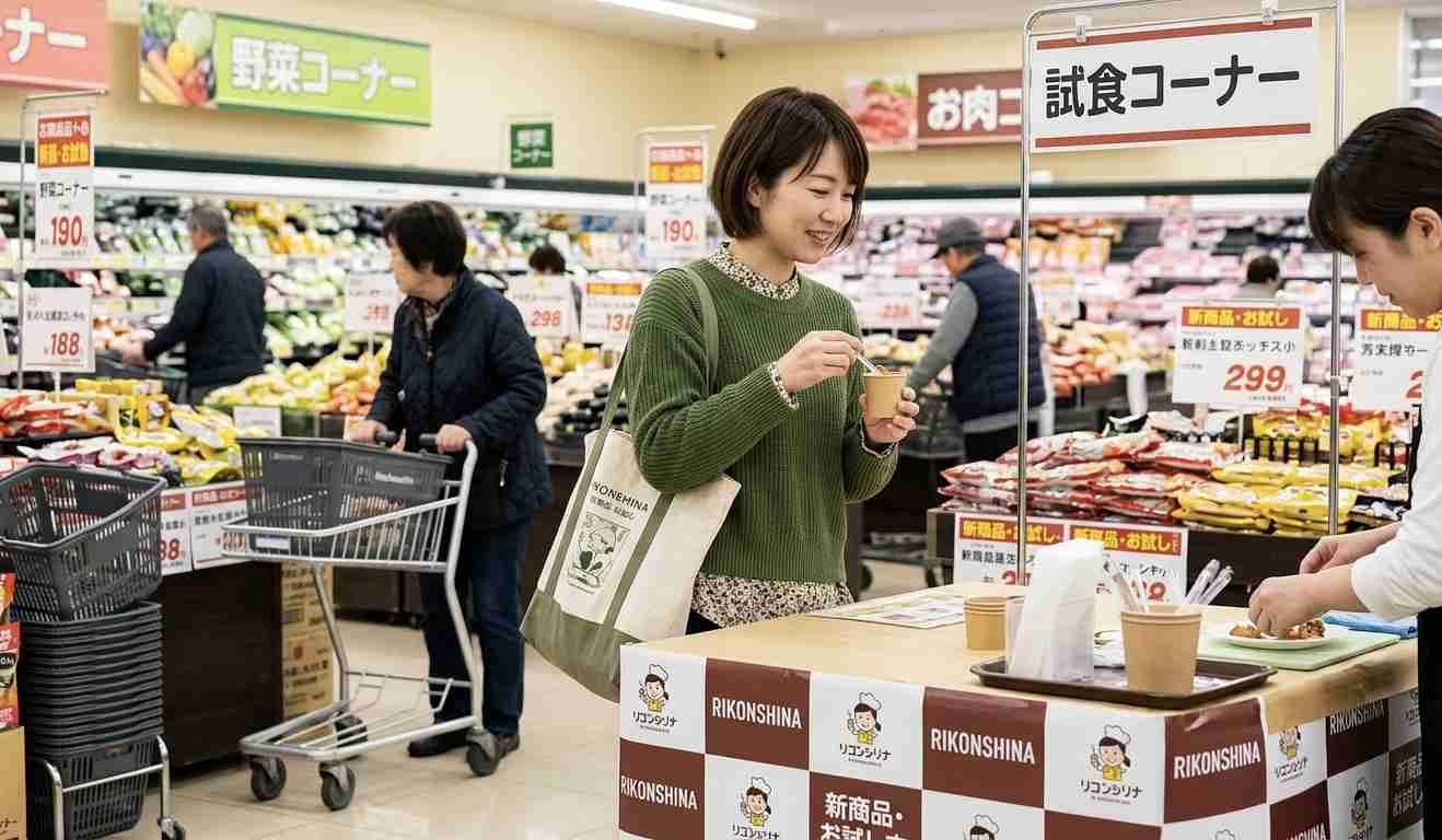 スーパーの試食コーナーって絶滅したの？