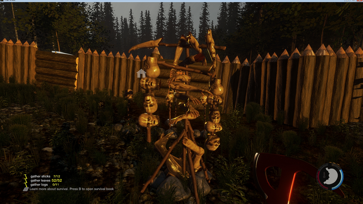 近所の子供が庭に侵入してくる