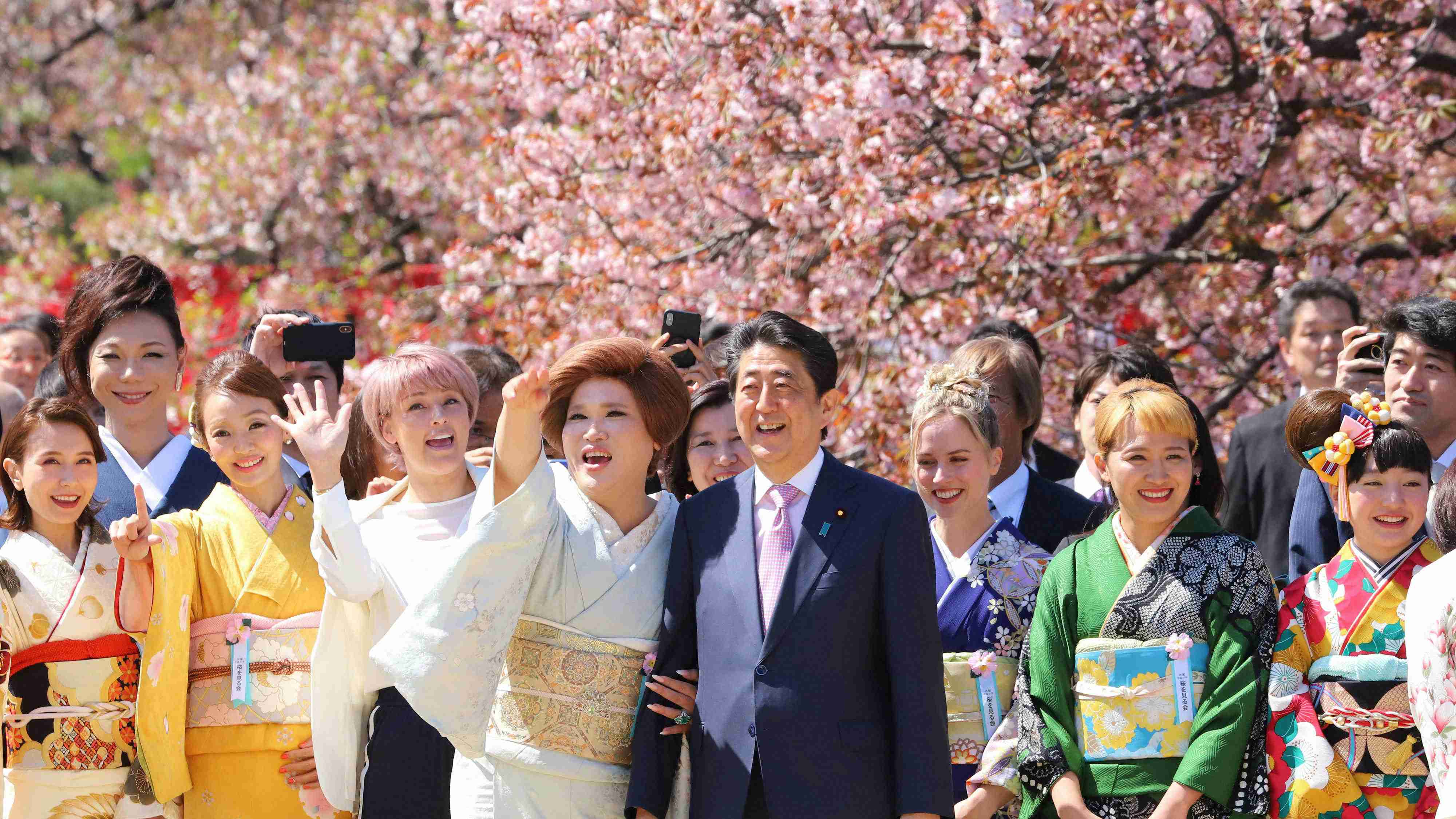お花見デートのファッション🌸