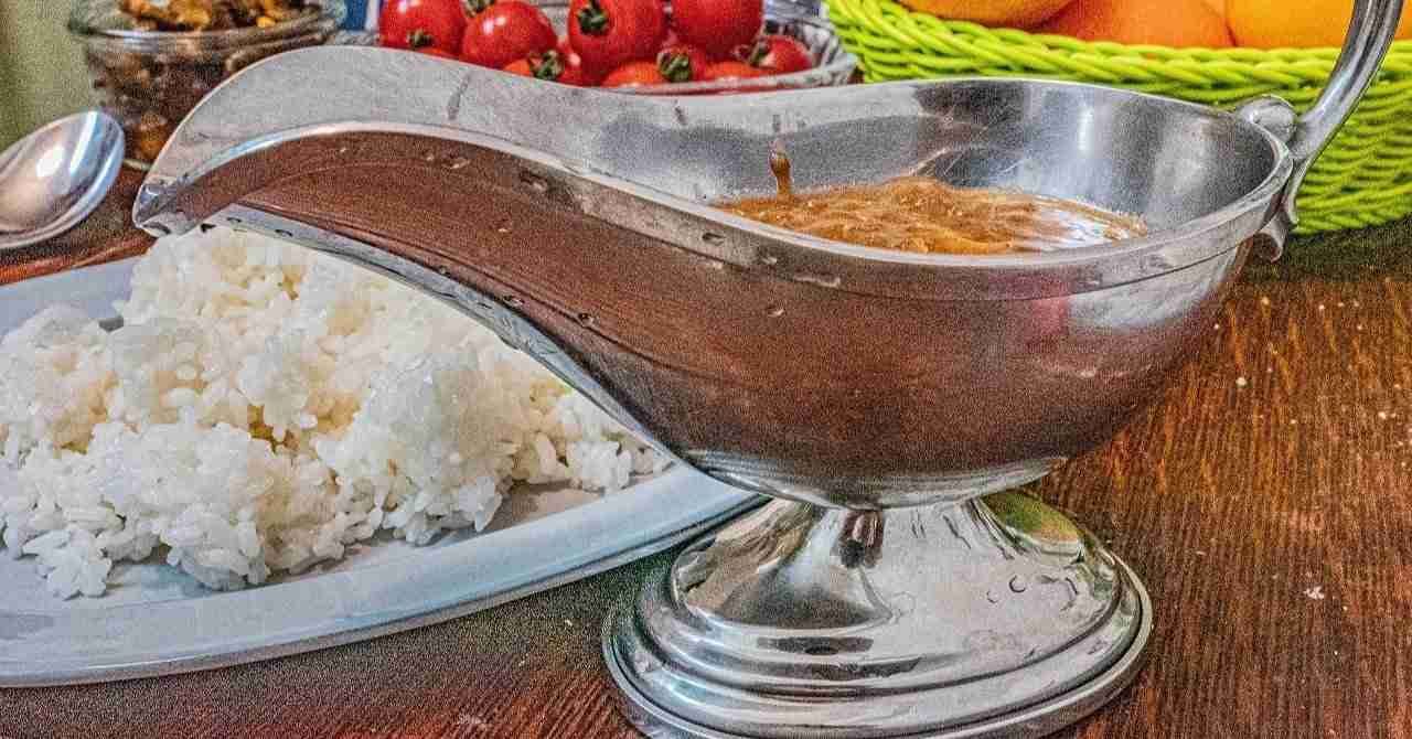 カレーライスの盛り方について