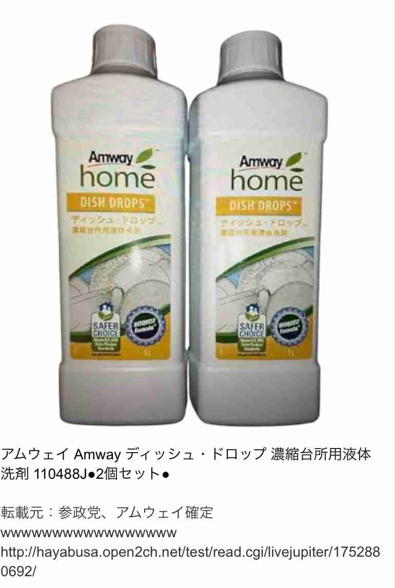 アムウェイをやっている人