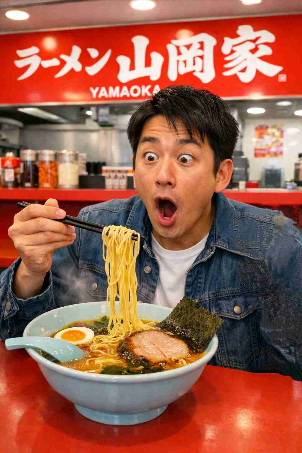 地元民が行列作って食べるラーメン屋