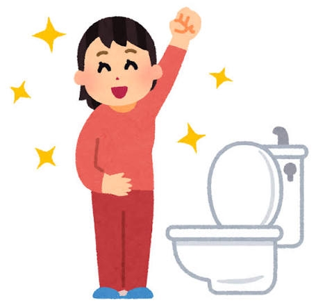 スッキリすること