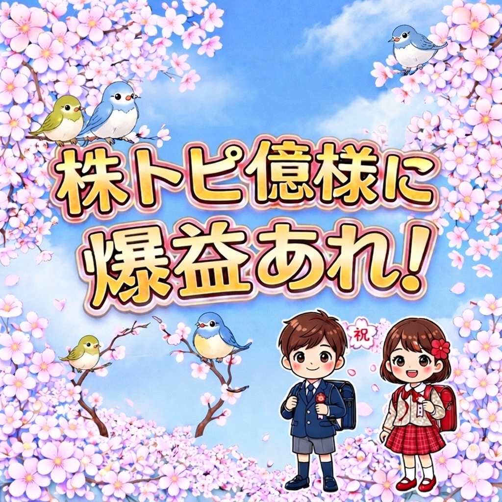【4月】株トピ【2026年】