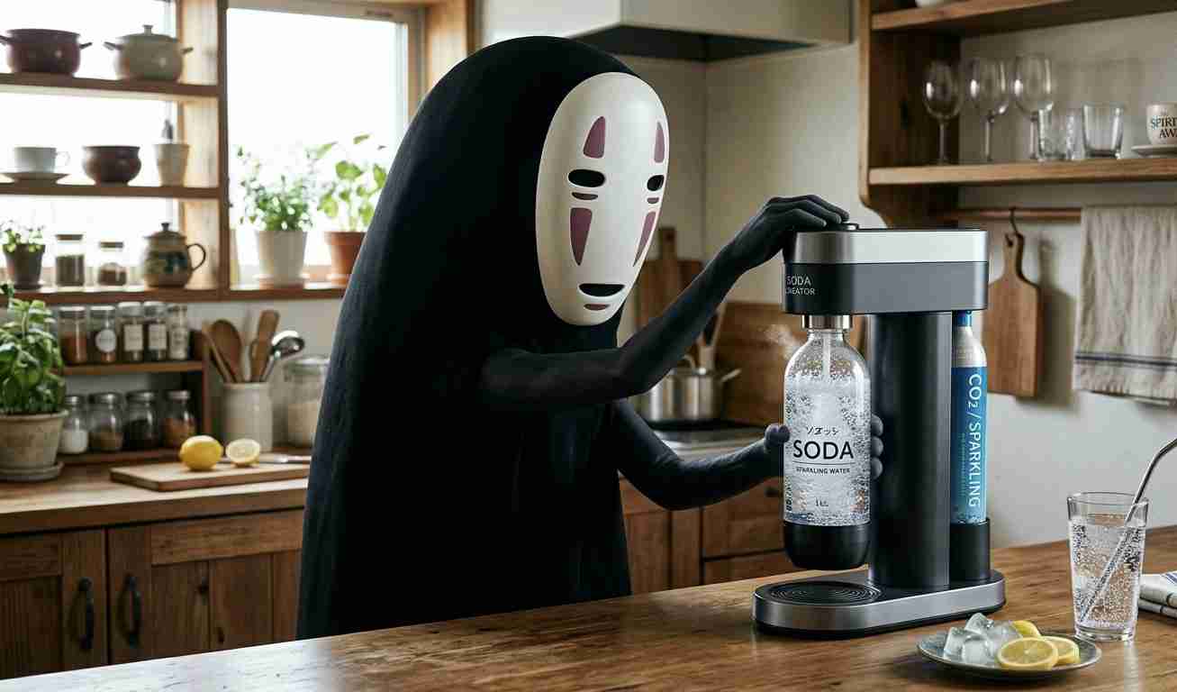 夫が炭酸水製造機を欲しがる