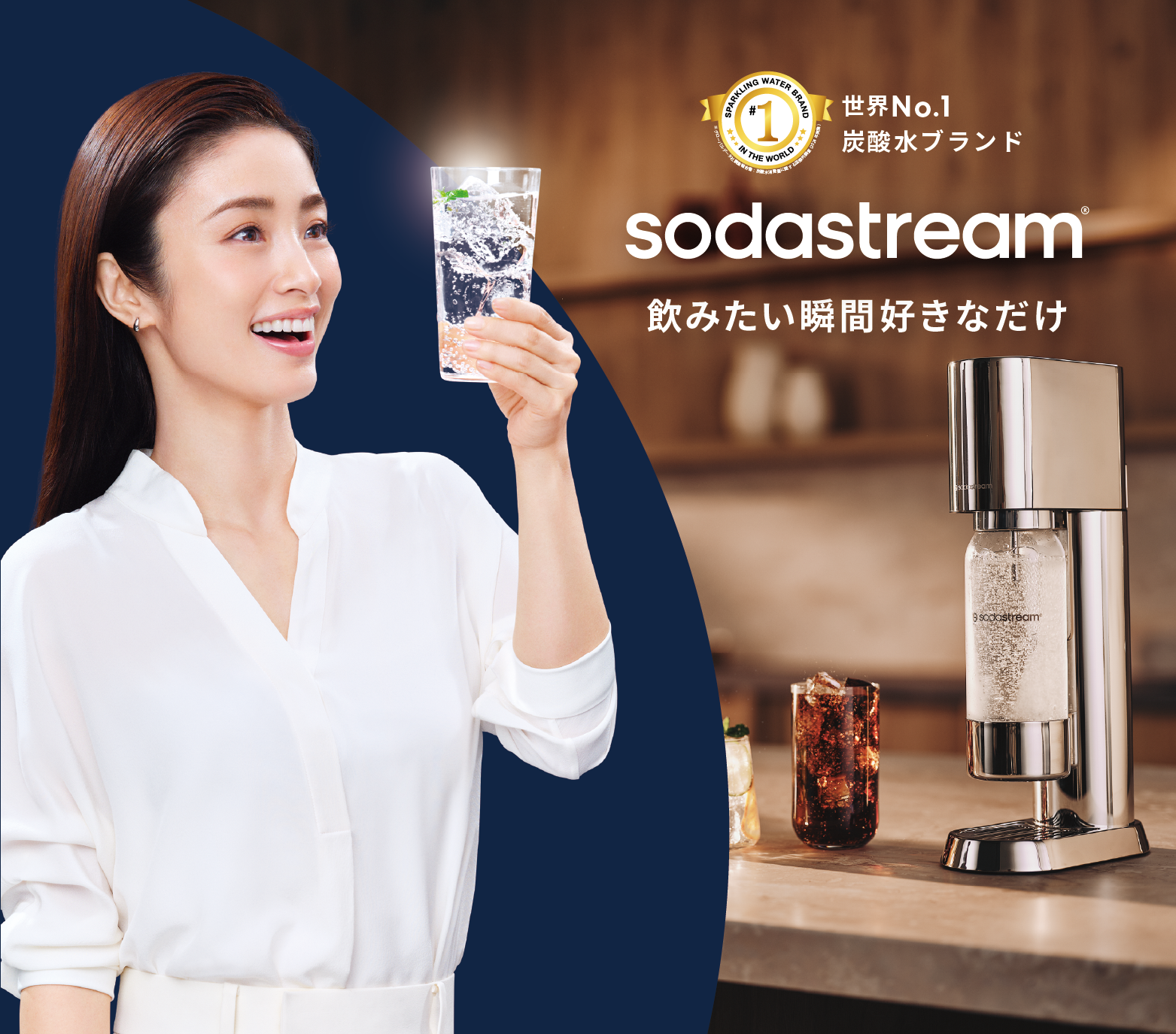 夫が炭酸水製造機を欲しがる