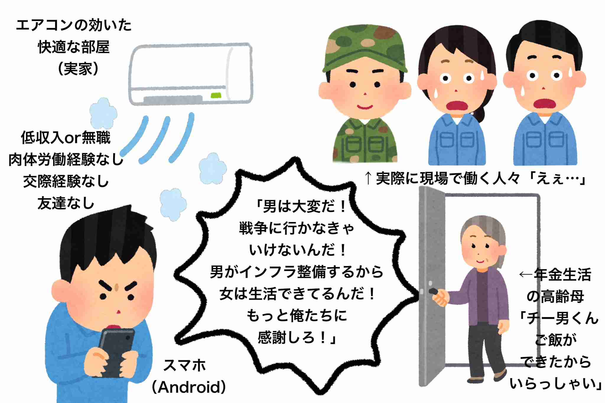 【試し行動？】「女なんか信用できない」と言ってきた人に「会話しないほうがいいね」と伝えて立ち去ろうとしたら「そうじゃない」と迫られた…なぜ？考察続々