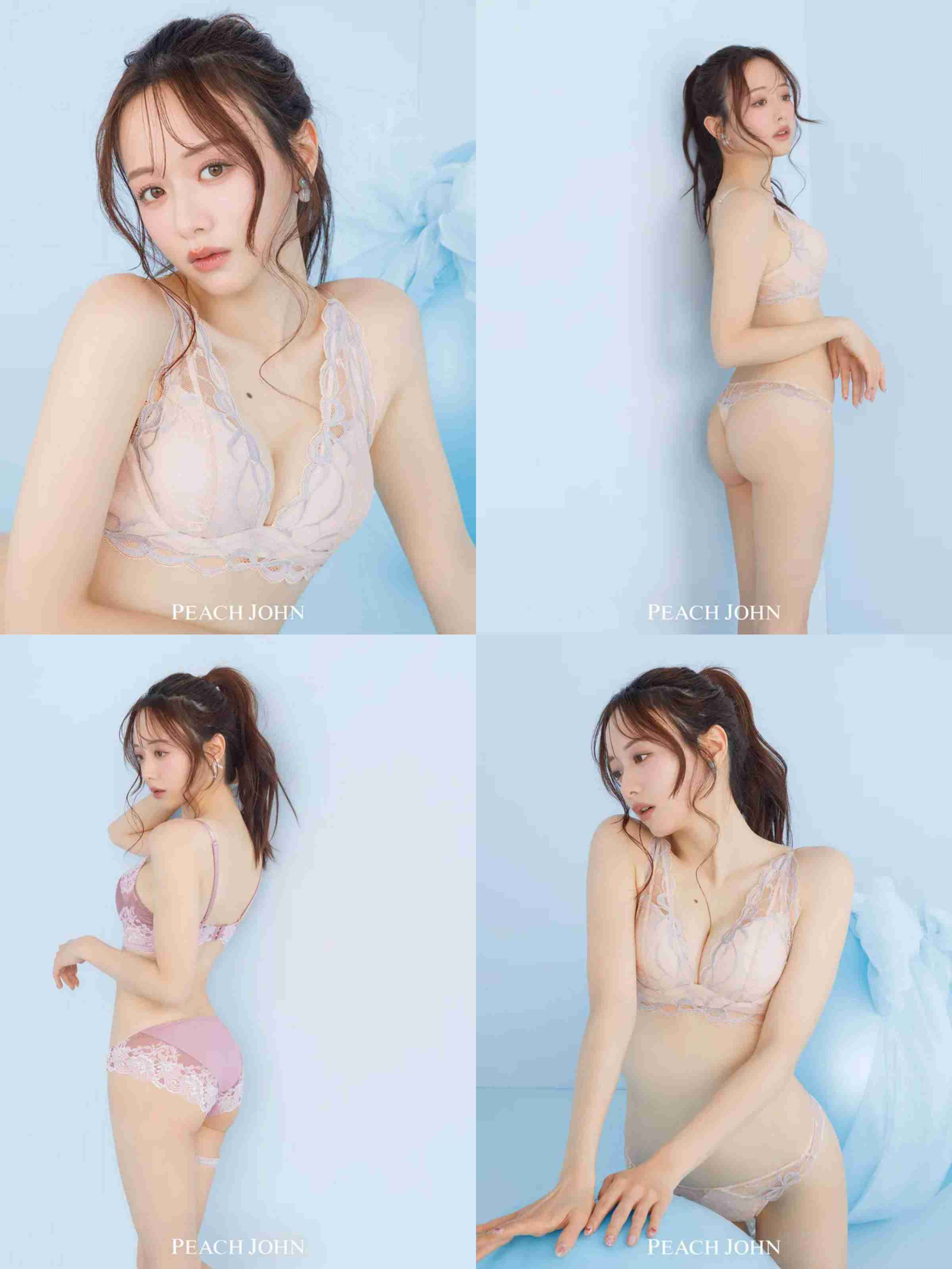 森香澄、ピーチ・ジョン新ミューズ就任　爽やか夏ランジェリー着こなす“アザーカット”公開