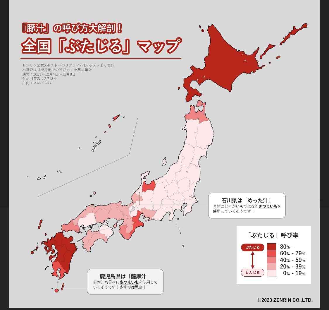 【豚汁】なんて読む？これって世代で違う？