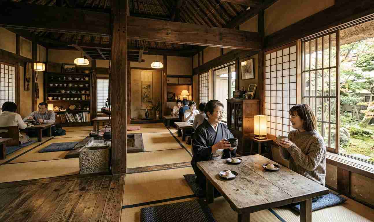 古民家カフェについて語りましょう
